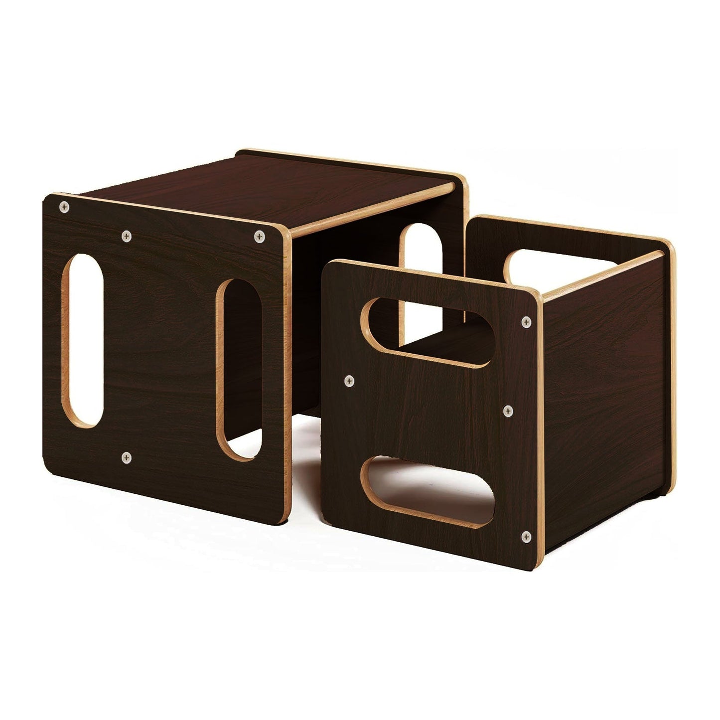 Wooden Folding Table and Chair Set for Toddlers Suitable for 2 to 10 Years