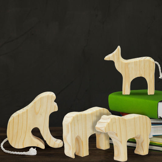 Wooden Animal Educational Toy for Toddlers & Kids