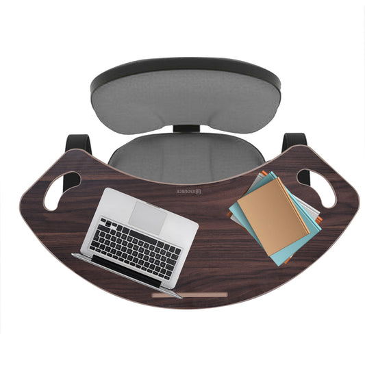 Wooden Curved Lap Desk for Office
