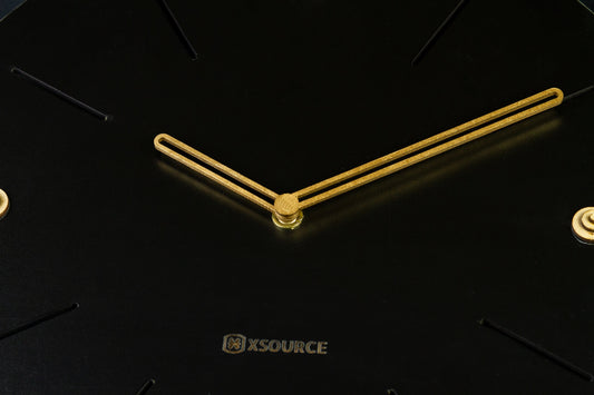 Wooden Non Ticking Wall Clock