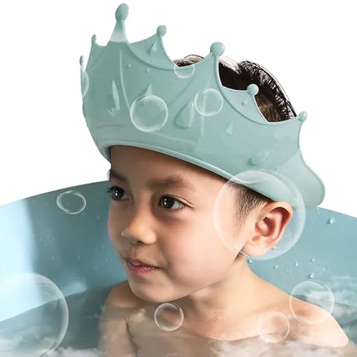 Baby bath Shower Cap, Bath Visor hat for Eye and Ear wash Protection