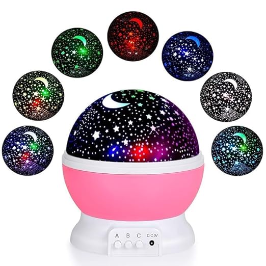 Star Master Rotating Colorful Lights Starry Space Projection Home