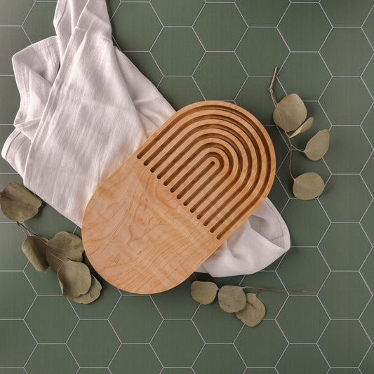 Oval Serving Board Platter for Pastries, Snacks & Desserts
