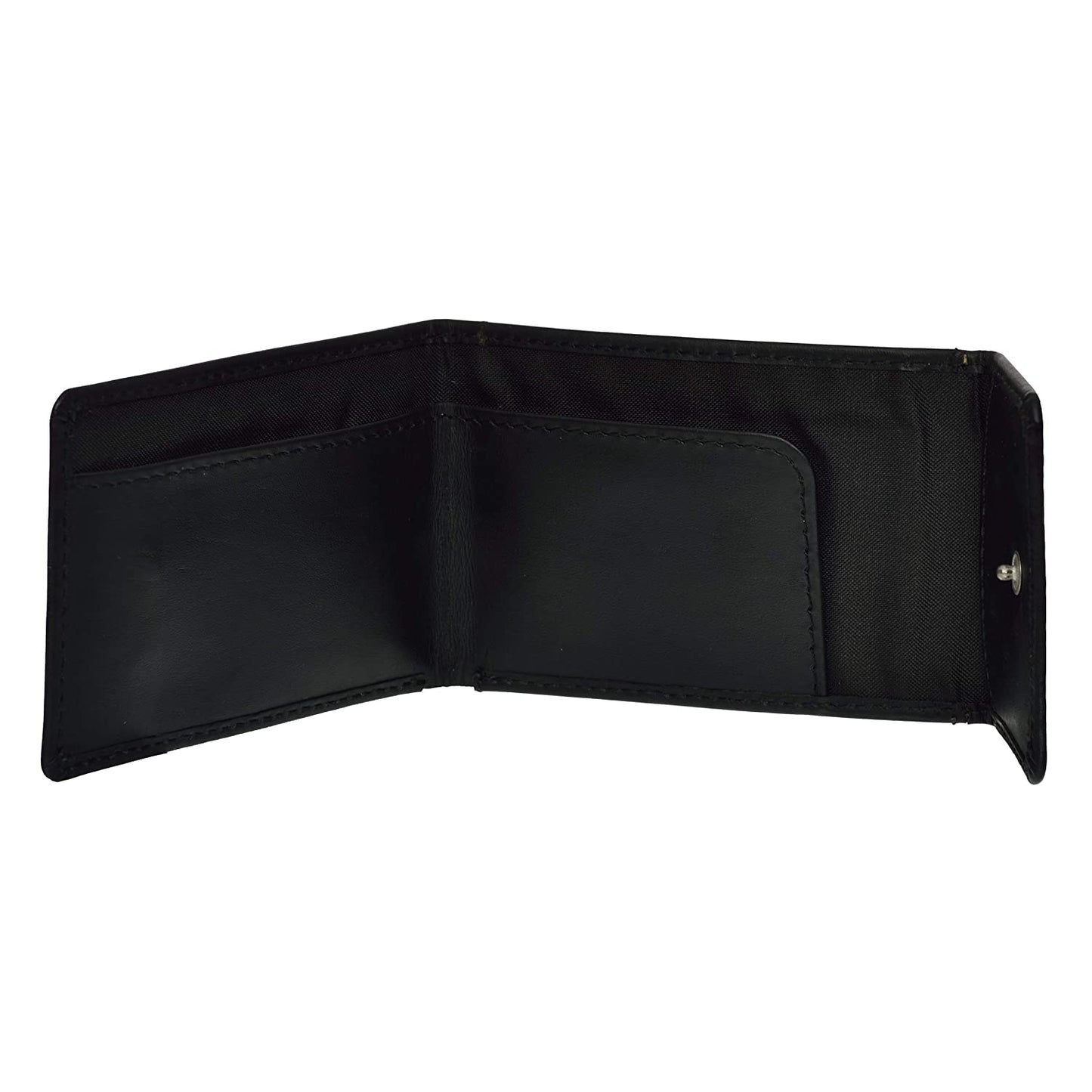 Black Leather Men's Wallet