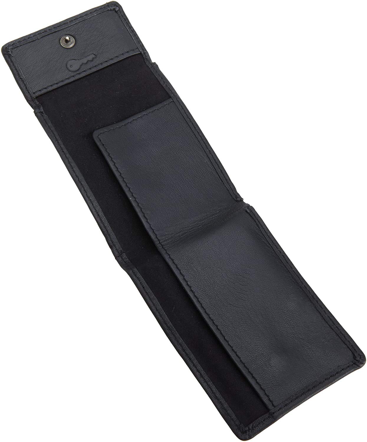 Black Leather Men's Wallet