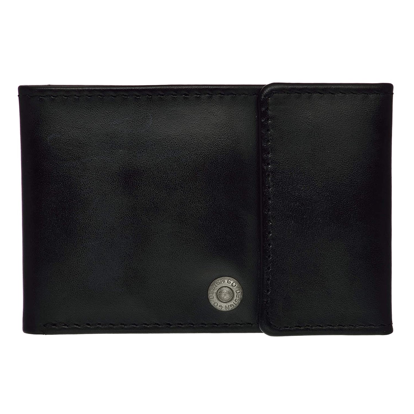 Black Leather Men's Wallet