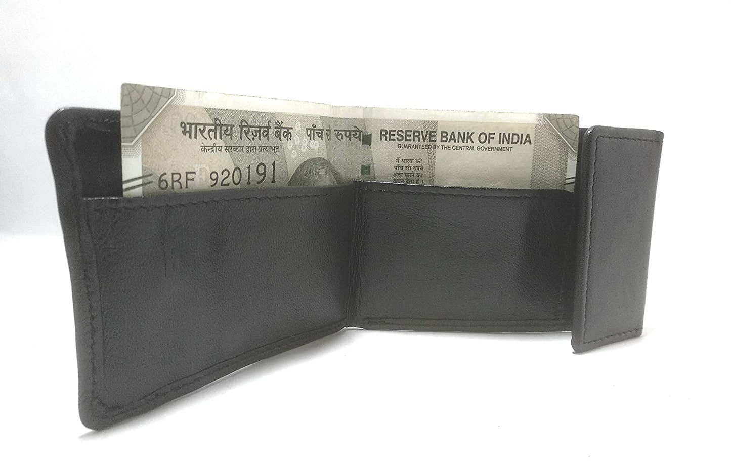 Black Leather Men's Wallet