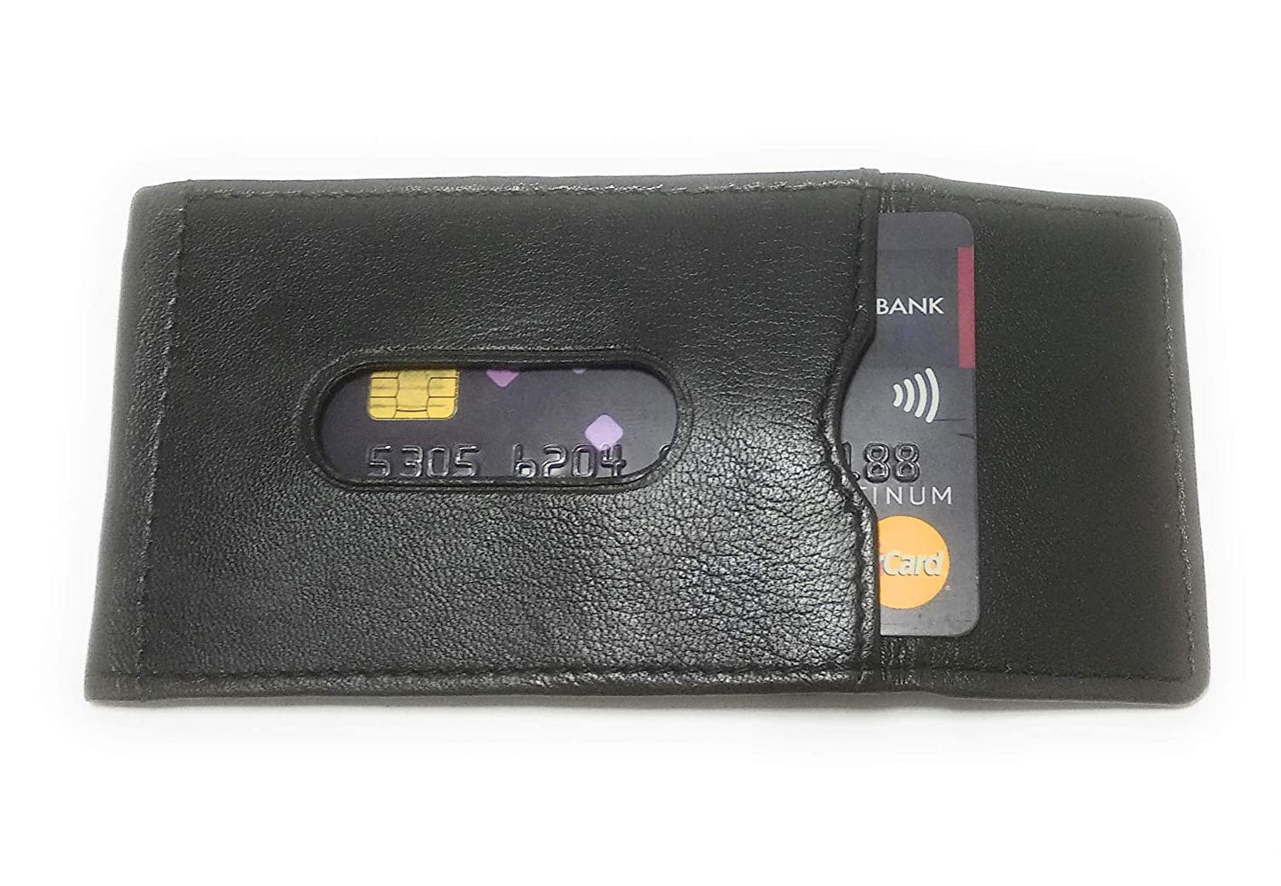 Black Leather Men's Wallet
