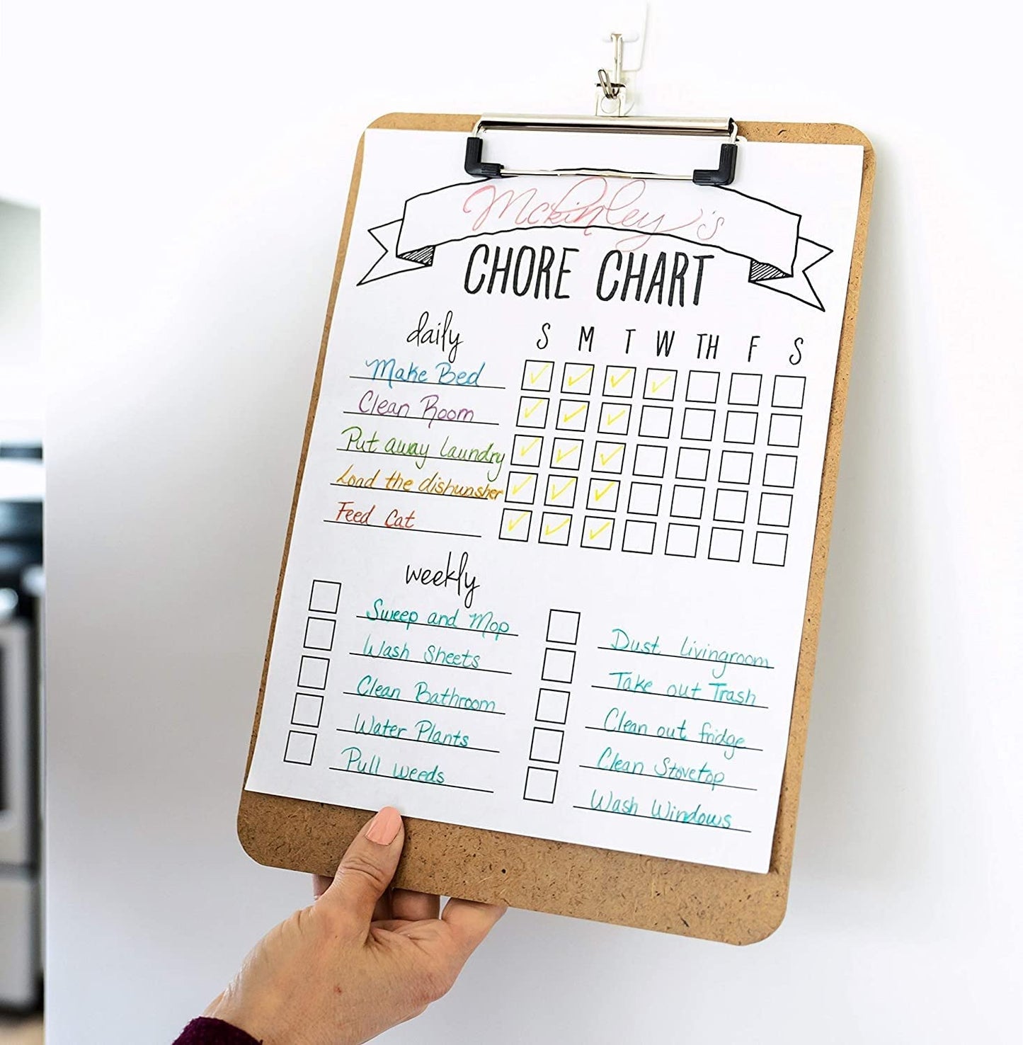 ECO Friendly Exam Pad Clip Board for School and College Students for A4 Size Paper