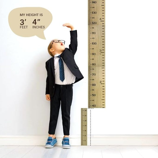 Wooden Height Chart for Kids Height Ruler