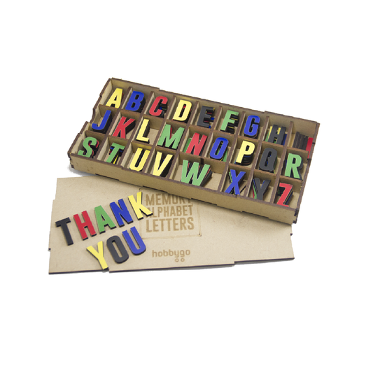 Wooden Alphabet Letters for Kids (130 Pieces, Ages 3+)