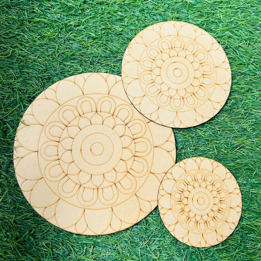 Mandala Wall Hanging With Mirror Work Decor for Home
