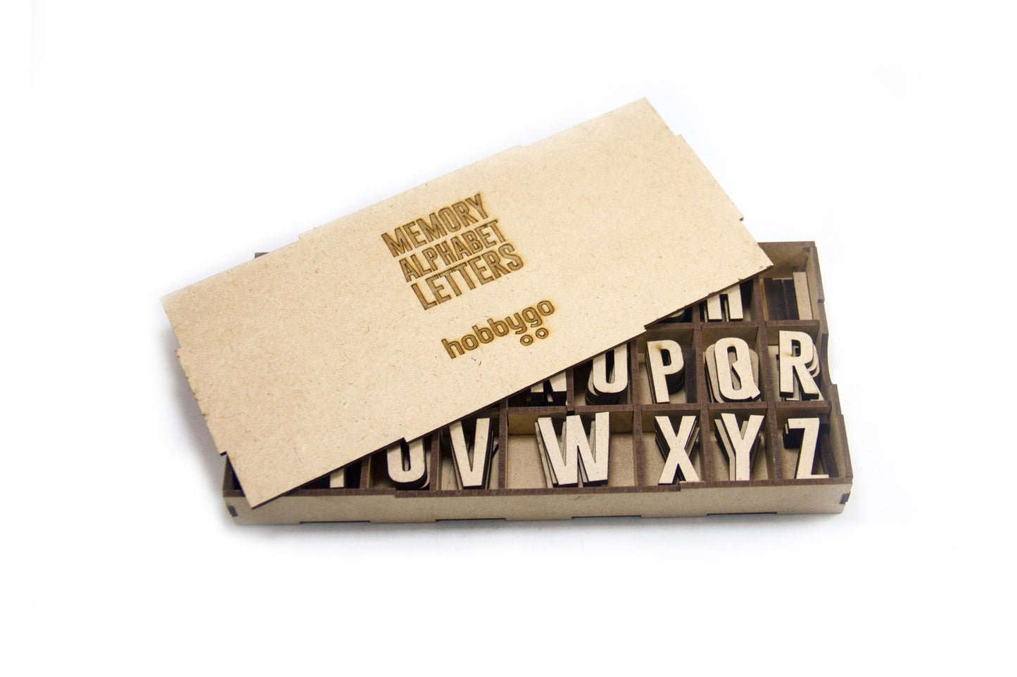 Wooden Alphabet Letters for Kids (130 Pieces, Ages 3+)