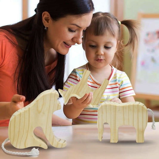 Wooden Animal Educational Toy for Toddlers & Kids