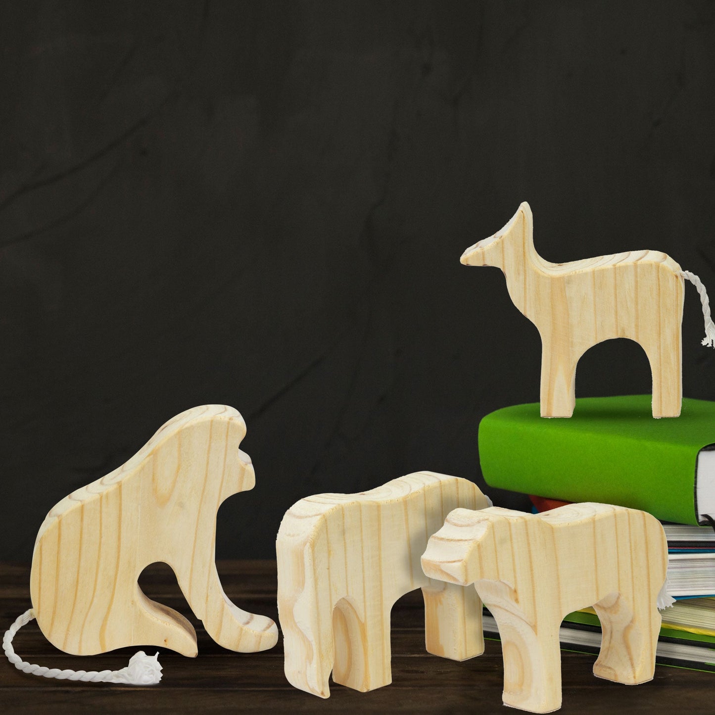 Wooden Animal Educational Toy for Toddlers & Kids