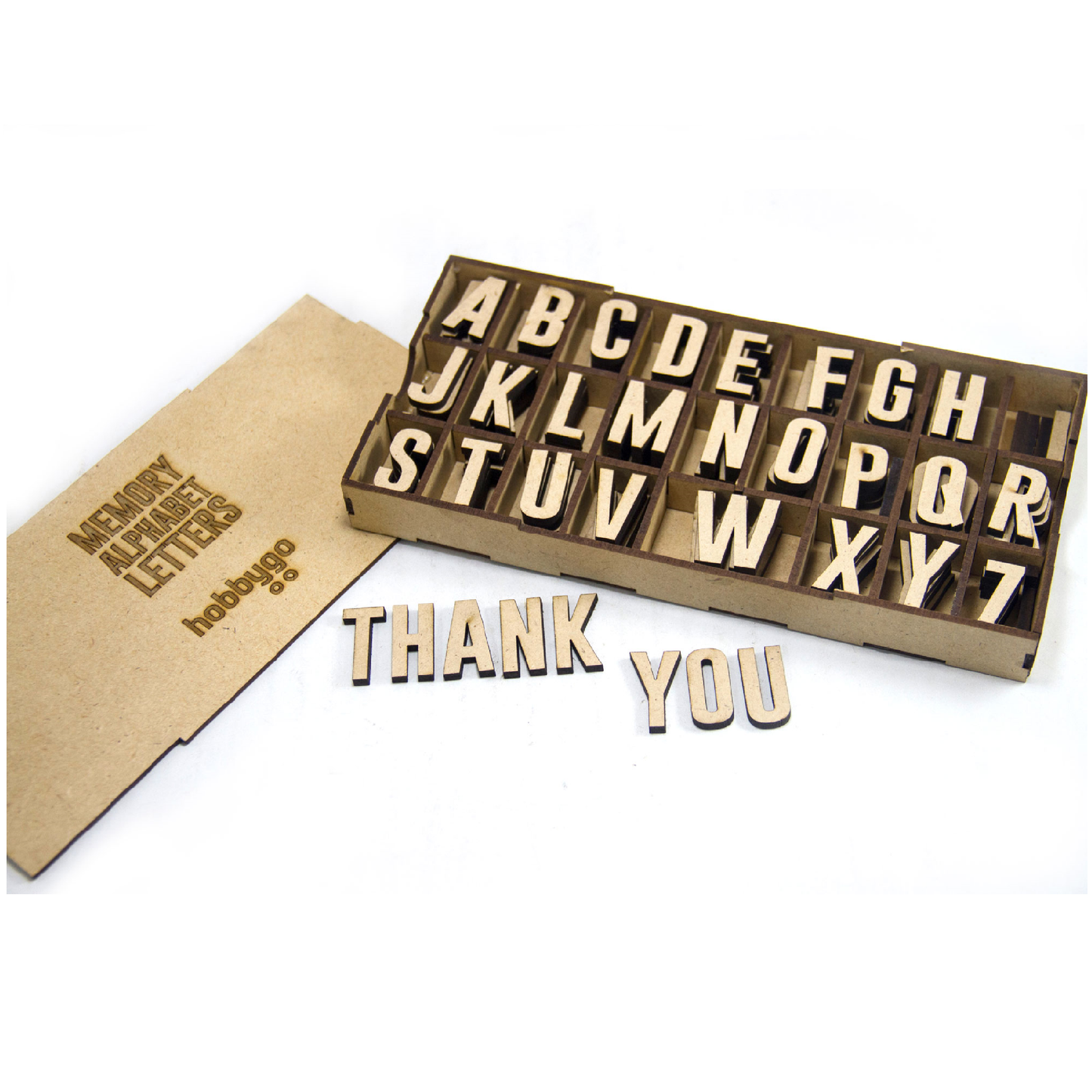Wooden Alphabet Letters for Kids (130 Pieces, Ages 3+)