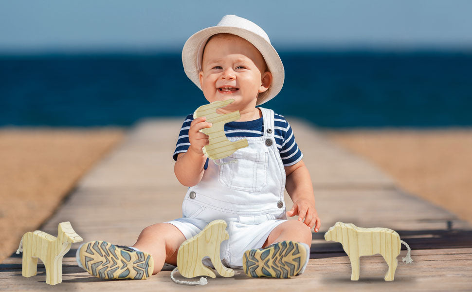 Wooden Animal Educational Toy for Toddlers & Kids