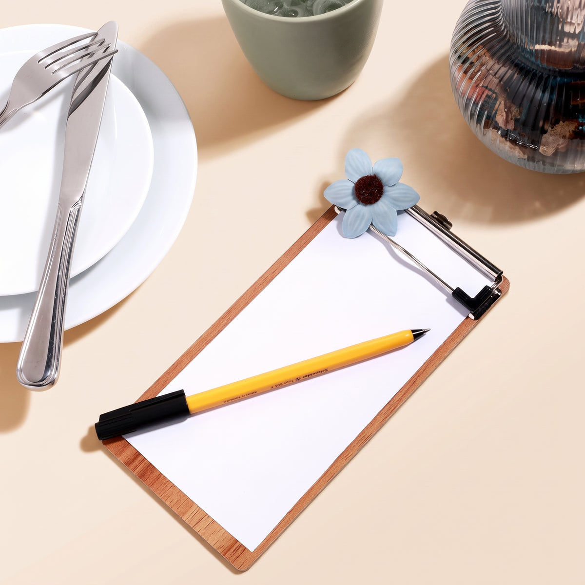 Mini Wooden Clipboard Set - Photo Wall Display & Menu Holder, Bulk Packs