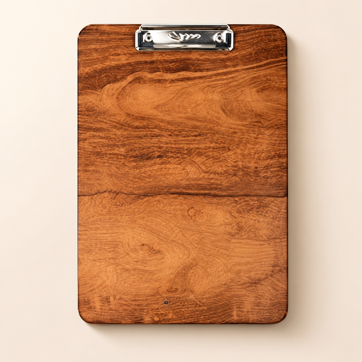 Wooden Clipboard with Metal Clip - 6 Premium Finishes (MOQ 2)