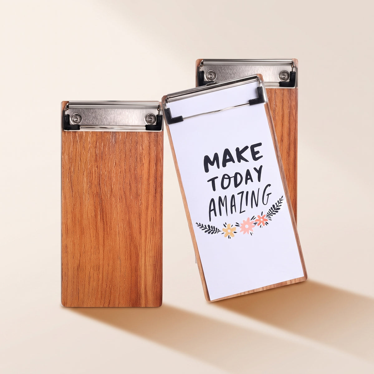 Mini Wooden Clipboard Set - Photo Wall Display & Menu Holder, Bulk Packs