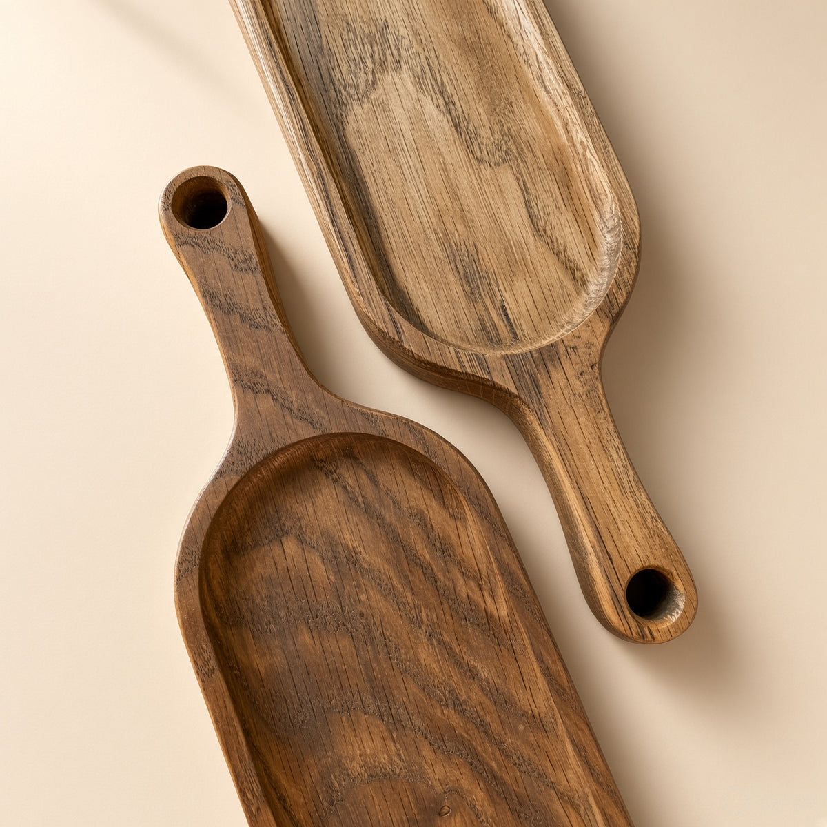 Wooden Serving Platter - Seasoned Pine, 3 Designs