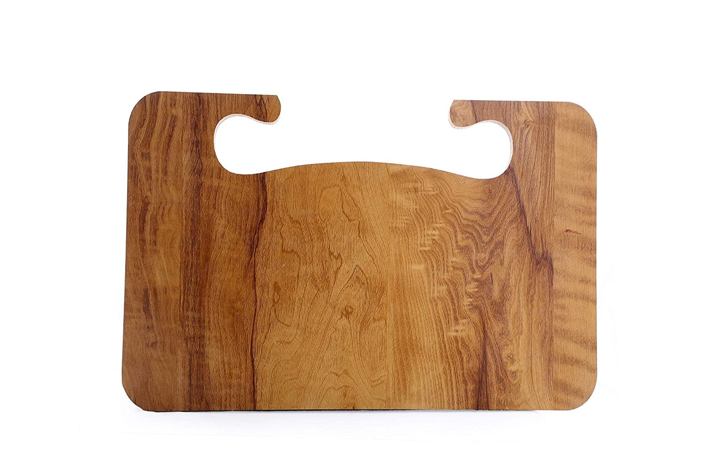 Wooden Multifunctional Car Desk-Laptop, Food, Steering Wheel, Tray, Drink Holder