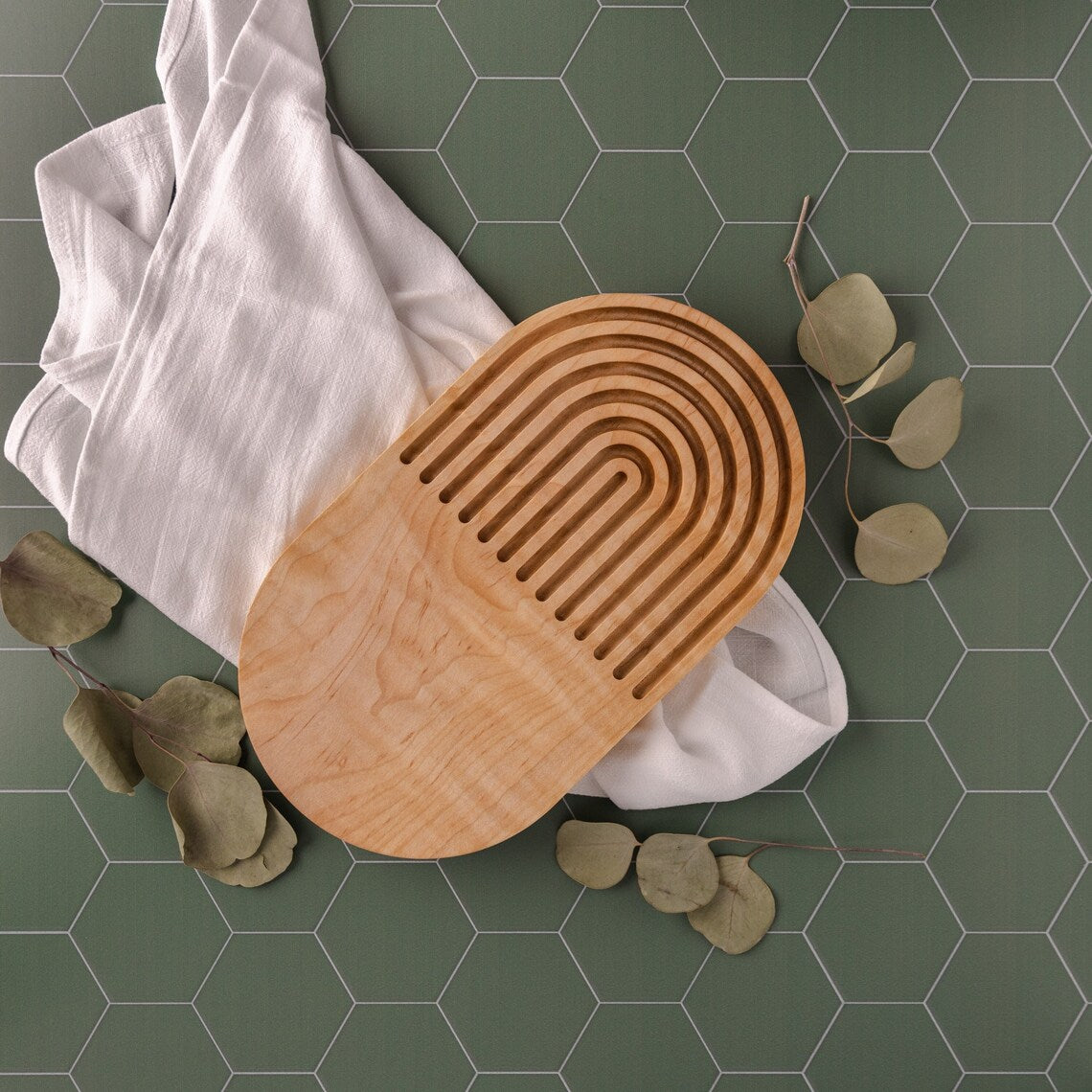 Wooden Serving Platter - Seasoned Pine, 3 Designs