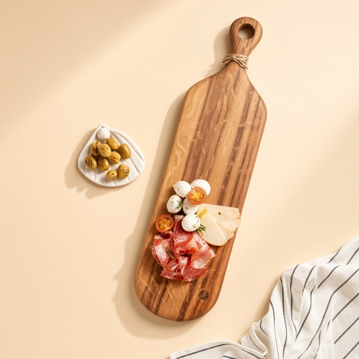 Wooden Serving Platter - Seasoned Pine, 3 Designs