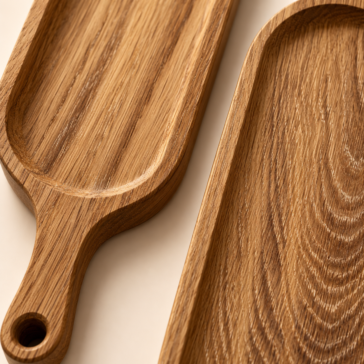 Wooden Serving Platter - Seasoned Pine, 3 Designs