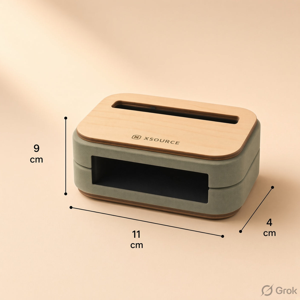 Wooden Mobile Sound Enhancer Phone Stand - Louder Sound, No Power Needed