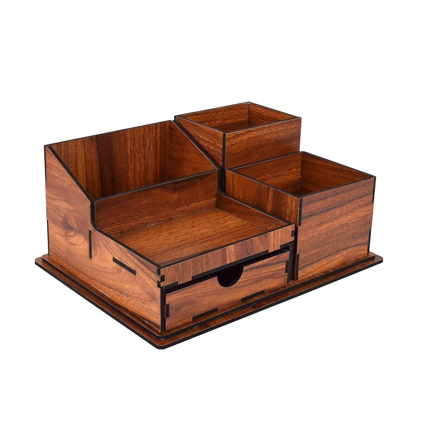 Wooden Office Desk Organizer for Office and Study Table (BIG)
