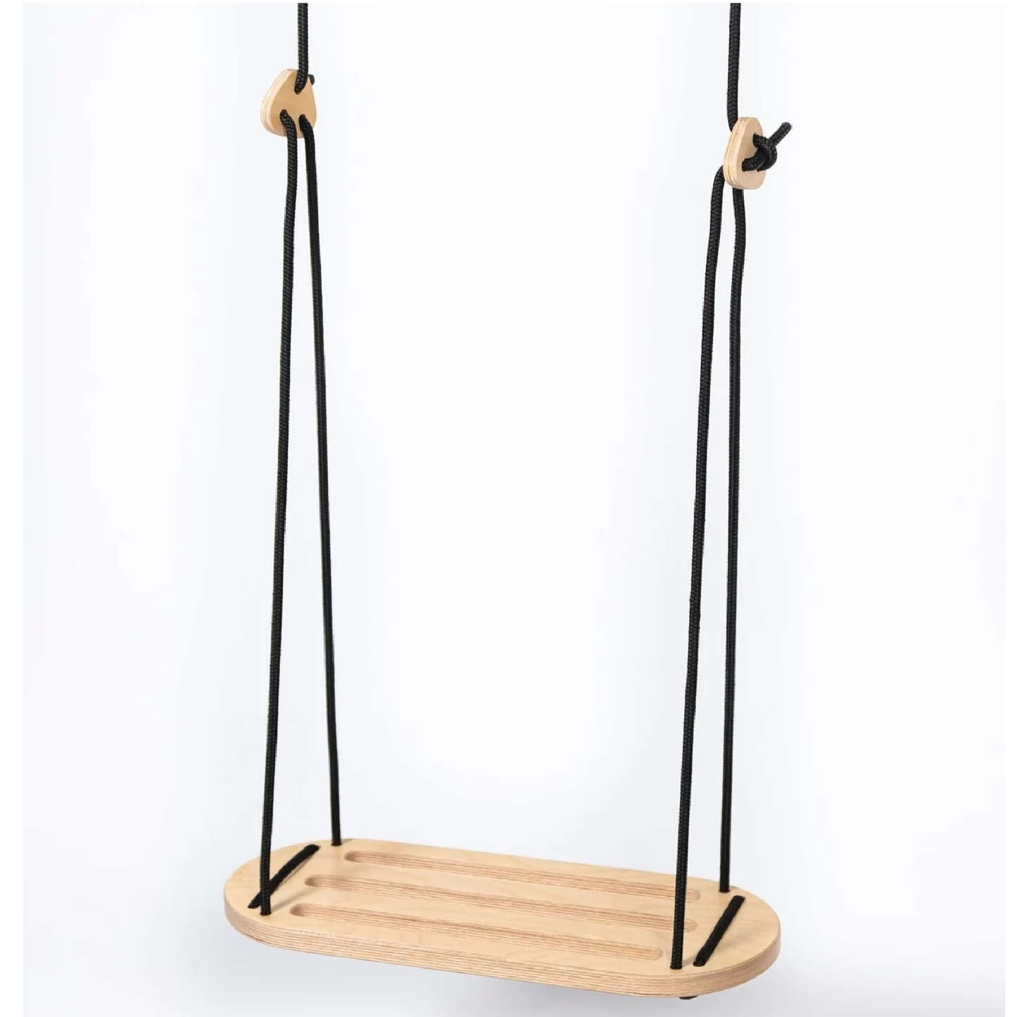 Kids Wooden Swing Set Indoor & Outdoor Playground Swing With Rope And Handle Suitable For 3 To 10 Years