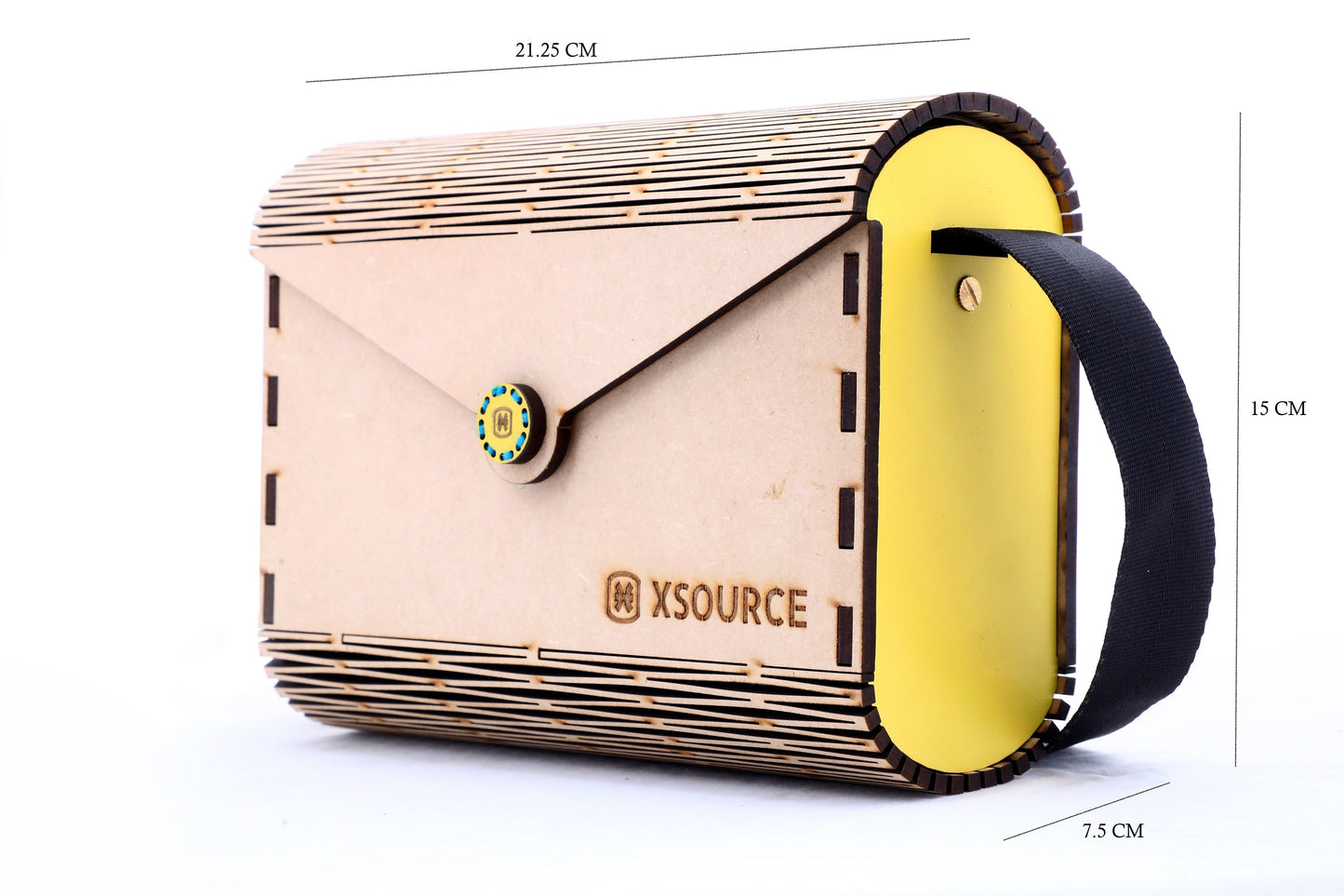 Wooden Cross Body Bag for Girls/Women