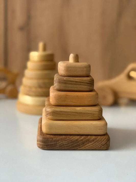 Wooden Stacking Toy for Toddlers