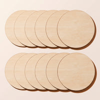Wooden Mandala Decorative Plates - Set of 2, 5 Sizes