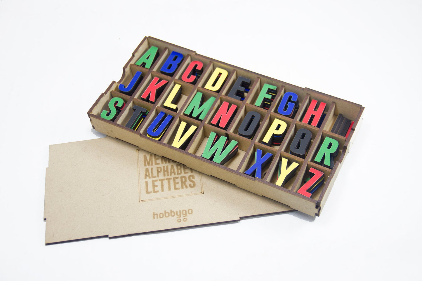 Wooden Alphabet Letters for Kids (130 Pieces, Ages 3+)