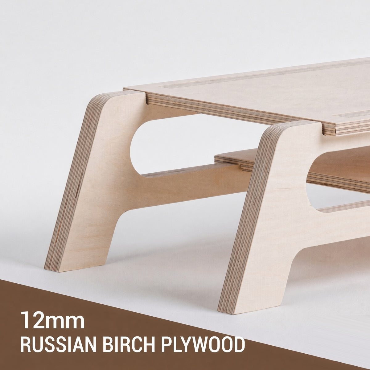 Wooden Monitor Stand - Design 1