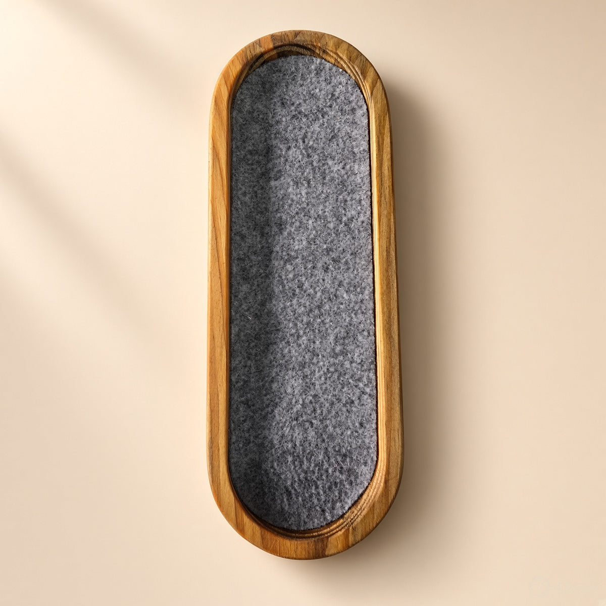 Wooden Oval Serving Plate - Seasoned Pine, Large/Small