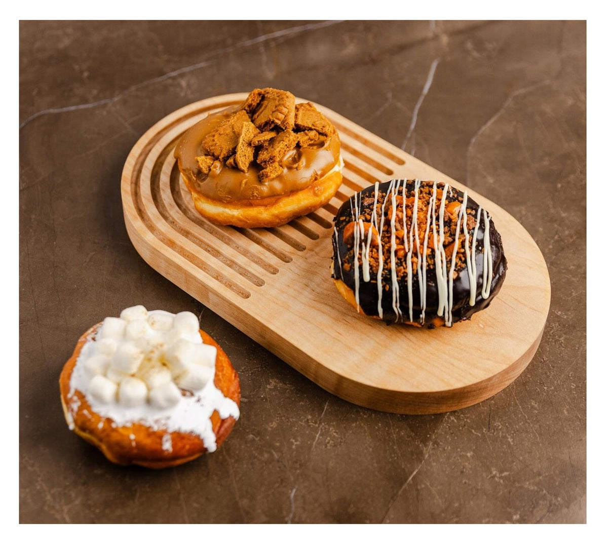 Wooden Serving Platter - Seasoned Pine, 3 Designs