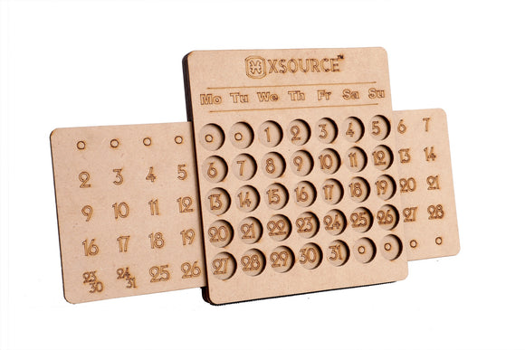 WOODEN CALENDAR