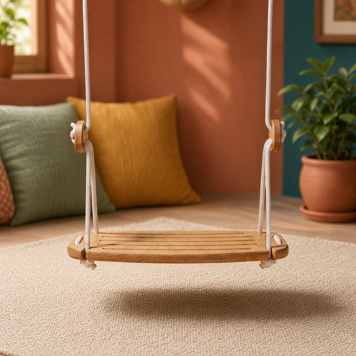 Wooden Swing for Kids - Line / Grand
