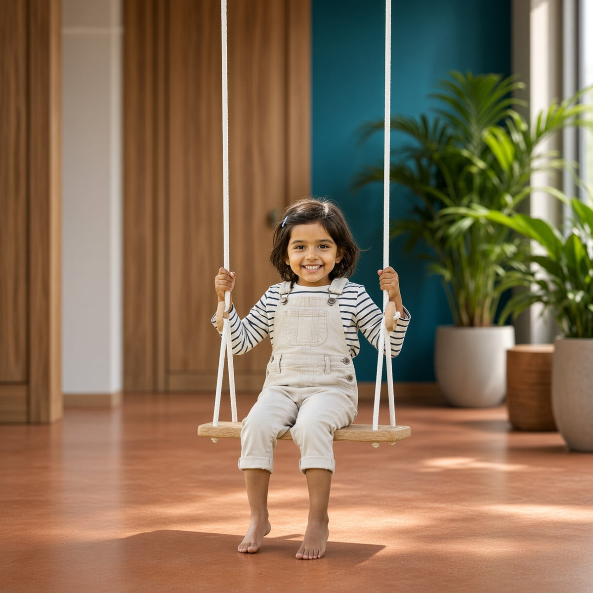 Wooden Swing for Kids - Line / Grand