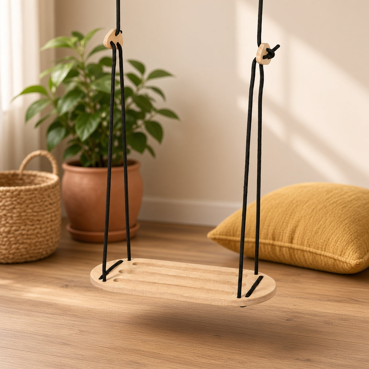 Wooden Swing for Kids - Line / Grand