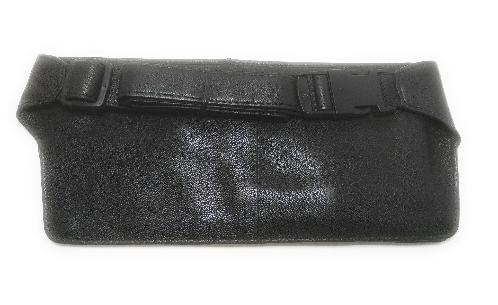 Smoky Waist Bag In Croco Textured Tan Leather