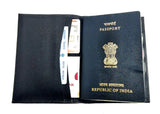 Passport and Card Holder for Men Passport Cover Leather Money and Card Holder Pure Leather Card Holder